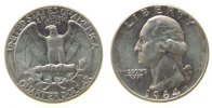 USA 1/4 Dollar 1964 Ag Wasington AU-
