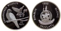 Vanuatu 50 Vatu Ag Santa-Cruz Erdtaube -
