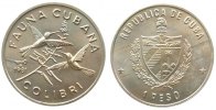 Kuba 1 Peso KN Kolibri, Schön 57 -