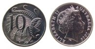 Australien 10 Cents KN Leierschwanz, Schön 468 -