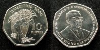 Mauritius 10 Rupees KN Zuckerrohr -