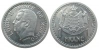 Monaco 1 Franc Al Louis II, Schön 7 -
