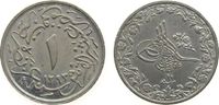 Ägypten 1/10 Qirsh KN Abdul Hamid II (1876-1909), AH1293/10 -