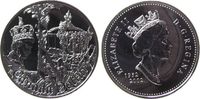 Kanada 1 Dollar Ag 50. Jahrstag Regierungsantritt Elisabeth II, minimale Handlingsmarken -