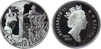 Kanada 1 Dollar Ag 50. Jahrstag Regierungsantritt Elisabeth II, ohne Etui, ohne Zertifikat -