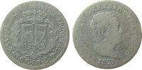 Sardinien 50 Centesimi Ag Carl Felix, Genua (P) -
