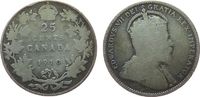 Kanada 25 Cents Ag Georg V -