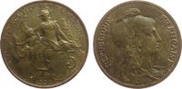 Frankreich 5 Centimes Br Daniel-Dupuis -
