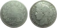 Frankreich 2 Francs Ag Ceres, K (Bordeaux) -
