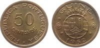 Guinea Bissau 50 Centavos Br portugisisch Guinea, etwas fleckig -