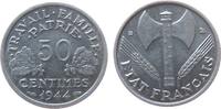 Frankreich 50 Centimes Al Doppelaxt, B -