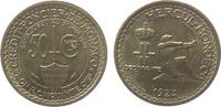 Monaco 50 Centimes AlBr Louis II -