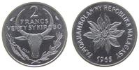 Madagaskar 2 Francs St Essai -