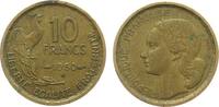 Frankreich 10 Francs AlBr Guiraud, B, Gad. 812 -