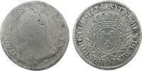 Frankreich 1/5 Ecu aux branches d'olivier Ag Louis XV, A (Paris), 5,44 Gramm -