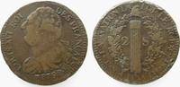 Frankreich 2 Sols Br Louis XVI, BB (Strasbourg), Dupl.1722, Typ: Francais, Randstöße -