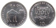 Somalia Republik 10 Shilling Al FAO, Kamel -