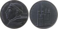 Reformation / Religion Medaille 1917 Eisenguß Luther Martin (1483-1546) - 400 Jahre Reformation, Brustbild nach links / Marktkirche in Halle, v. ...