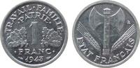 Frankreich 1 Franc Al Etat Francaise, Légére, Doppelaxt -