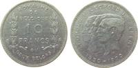 Belgien 10 Francs Ni Leopold I - Leopold II - Albert I, 100 Jahre Unabhängigkeit, Belgique, leine Randstöße -