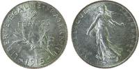 Frankreich 2 Francs Ag Semeuse, Gad. 532 -
