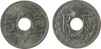 Frankreich 5 Centimes KN CMes ohne Strich -