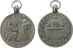 Münchner Medailleure tragbare Medaille o.J. Bronze versilbert Bayern, des Bayrischen Industriellen Verbandes für langjährige Dienste, Bienenkorb ...