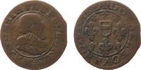 Feudale Münzen Double Tournois Ku Boisbelle & Henrichemont - Maximilian I. de Bethune (1597-1641) -