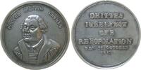 Reformation / Religion Medaille 1817 Silber Luther Martin (1483-1546) - auf die 300 Jahrfeier der Reformation, Brustbild halblinks / Mehrzeiler, ...