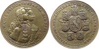 Niederlande Medaille Bronze Wilhelm IV. Karl Heinrich Friso von Nassau-Oranien (1747-1751) - auf seine Proklamation zum Erbstatthalter, die Brustbild -
