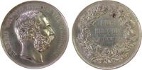 Schießprämie o.J. Silber Albert (1873-1902) - dem besten Schützen, Sachsen, IV. Klasse, v. Barduleck, ca. 34 MM, ca. 20 Gramm, Barduleck 57 vz