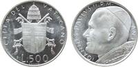 Vatikan 500 Lire Ag Johannes Paul II -