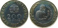 Portugal 200 Escudos Bi-Met Orta -