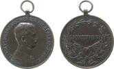 Österreich Medaille Bronze Karl I (1916-18) - für Tapferkeit, Brustbild nach rechts / Fortitudini, v. Kautsch, ca. 31 MM -