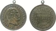 Wilhelm I. (1861-1888) tragbare Medaille Bronze Wilhelm I. (1861-1888) - Erinnerung an das schändliche Attentat, Büste nach rechts / Schrift, ca. 25 MM -