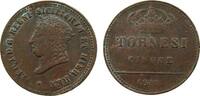 Neapel u. Sizilien 5 Tornesi Ku Ferdinando I (1816-25) -