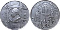 Vatikan Medaille Aluminium Pius XI (1922-1939) - auf das Heilige Jahr, Brustbild im Rund nch links - darum in Feldern Ansichten der bedeutendsten -