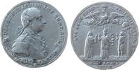 Religion Medaille Zinn Joseph II. (1765-1790) - auf das Toleranzedikt, und den Juden und Protestanten gewährte Religionsfreiheit, Brustbild nach r -