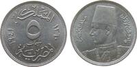 Ägypten 5 Millimes KN Fuad I (1922-52), AH1360 -