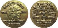 Personen Medaille Bronze vergoldet (?) Meyer Carl Joseph (1796-1856) - Gründer des Bilbiographischen Instituts, Herausgeber des Großen Meyer, -