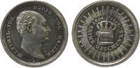 Bayern Miniaturmedaille Silber Maximilian I. (IV.) Joseph (1799-1825) - auf die Verfassung, Bayern, Büste nach rechts / gekrönte Schriftrolle, v. Neuss, -