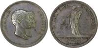 Bayern Medaille Silber Maximilian IV. (I.) Joseph (1799-1825) - auf die Besichtigung des neuen Münzgebäudes in München, Bayern, Büsten des König -