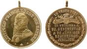 Bayern tragbare Medaille Bronze Luitpold (1886-1912) - auf seinen 90. Geburtstag, und sein 25. jähriges Regierungsjubiläum, Bayern, Brustbild nach links -