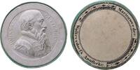 Porzellan Werbemarke Porzellan weiss Marienwerder - Woltersdorf's Apotheke, Brustbild von Johannes Guttenberg nach rechts, in Papphülse, der Deckel -