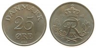 Dänemark 25 Öre KN Frederik IX -