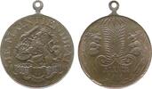 Niederlande Steunpennig Bronze Wilhelmina (1890-1948), Löwe mit Schwert und Pfeilbündel nach links JE MAINTIENDRAI / Kartusche mit Steunpenning 1914 -