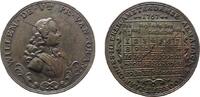 Niederlande Kalendermedaille Bronze Wilhelm V, Brustbild nach rechts / Kalender, ca. 37,5 MM, Schrötlingsriß -