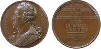 Italien Suitenmedaille Bronze Piccini Nicola (1728-1800) - italienischer Operettenkomponist, Büste nach links / Mehrzeiler, v. Caque, ca. 41,3 MM, Rand -