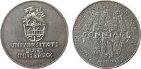 Kalendermedaille Medaille Bronze versilbert Universitätsbund Innsbruck, v. Köttenstorfer, ca. 40 MM, mattiert -