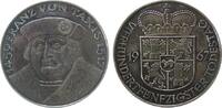Personen Medaille Silber Taxis Franz von (1459-1517) - auf seinen 450. Todestag, Brustbild / Wappen, ca. 32 MM, ca. 13,3 Gramm, Patina -